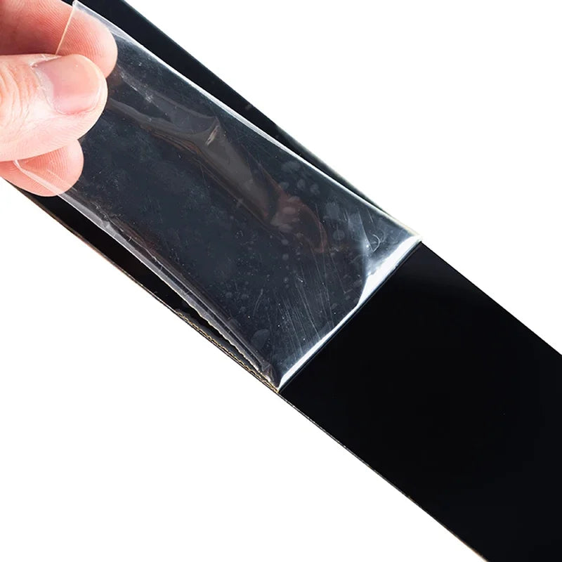 8PCS Glossy Black Pillar Posts Window Trim Cover BC Column Sticker Fit For VW Nivus Taigo Polo 5-door Hatchback 2019-2023